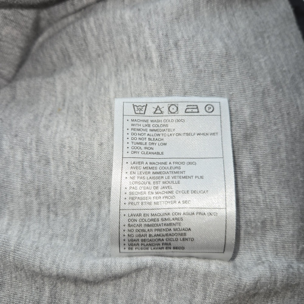 Vintage Nike Windbreaker Jacket XL Black White Stripe Full Zip Retro 90's Style - Picture 8 of 9